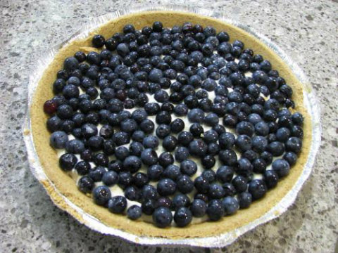 Lemon Blueberry Cream Pie Lemon Blueberry Cream Pie picture