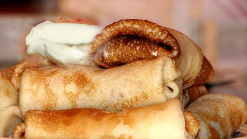 Blue Cheese Blintzes Blue Cheese Blintzes picture