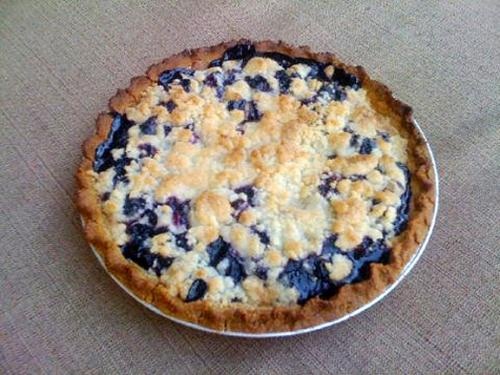 Blueberry-Sour Cream Pie Blueberry-Sour Cream Pie picture
