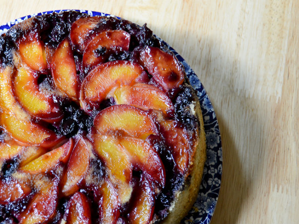 Blueberry Peach Clafouti Blueberry Peach Clafouti picture