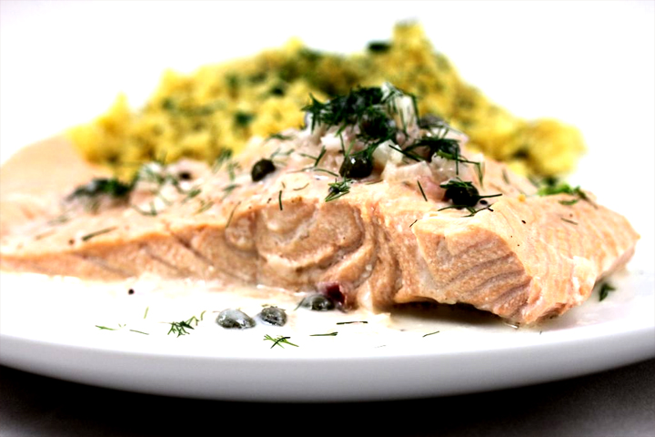 Boiled Salmon Boiled Salmon picture