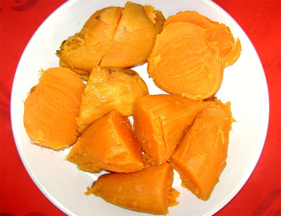 Boiled Sweet Potatoes Boiled Sweet Potatoes picture