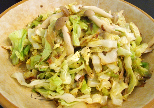 Boiled White Cabbage Boiled White Cabbage picture