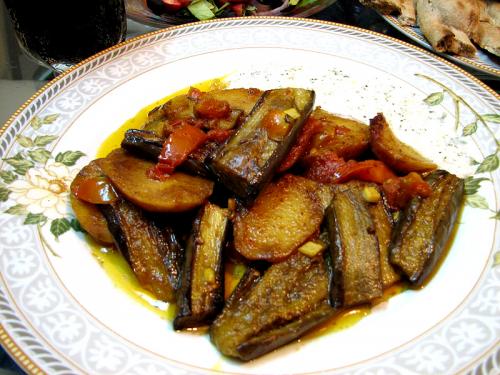 Brinjal with Spicy Gravy Brinjal with Spicy Gravy picture
