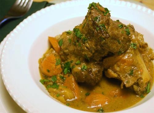 Braised Veal Shanks Milan Style Braised Veal Shanks Milan Style picture