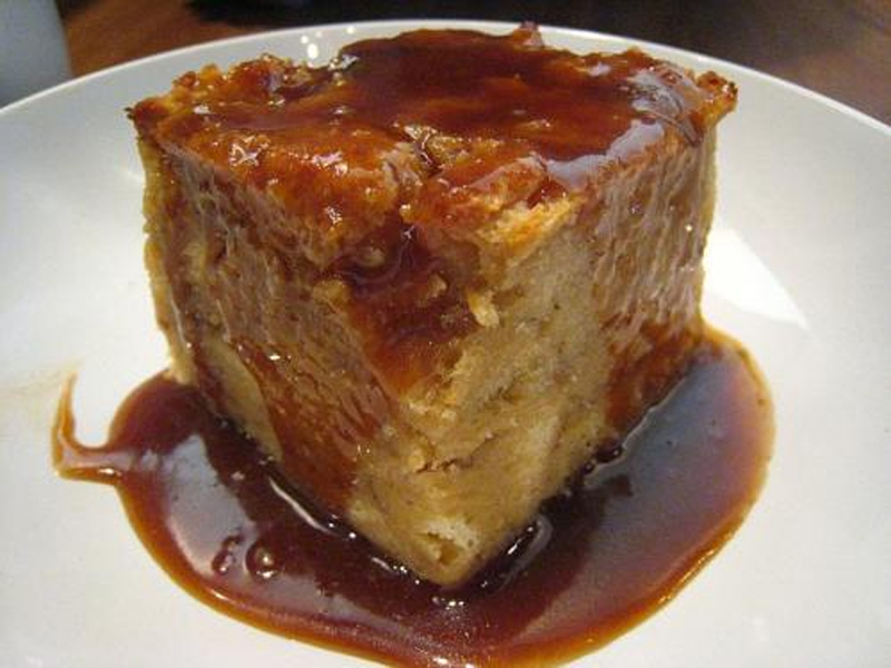 Central House Bread Pudding with Rum Sauce Central House Bread Pudding with Rum Sauce picture