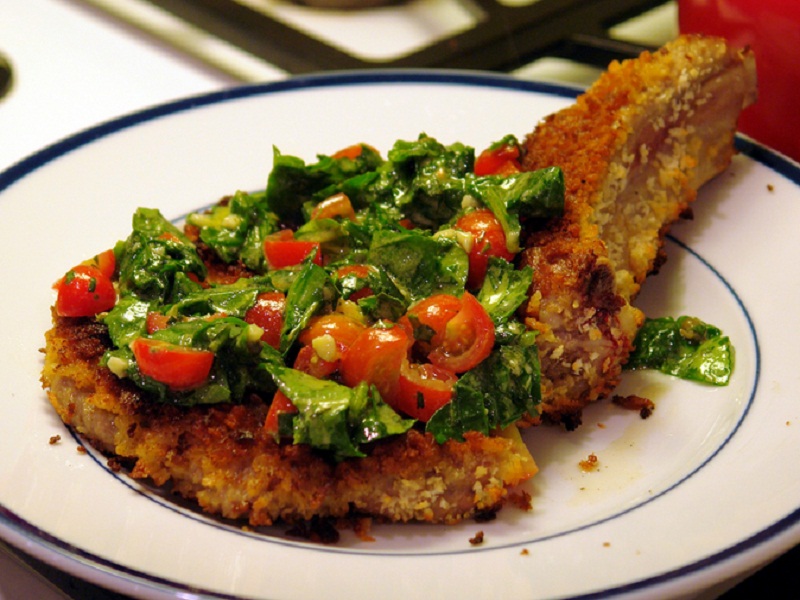 Breaded Veal Cutlets Breaded Veal Cutlets picture