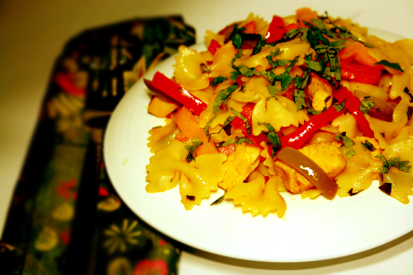 Stir Fry Seafood Pasta Stir Fry Seafood Pasta picture