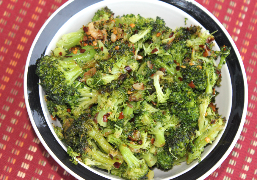 Broccoli And Red Peppers Broccoli And Red Peppers picture