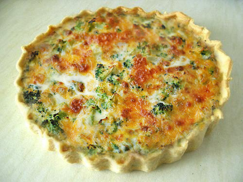 Broccoli Cheese Quiche Broccoli Cheese Quiche picture