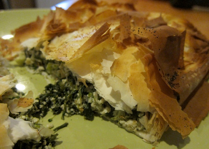 Broccoli Phyllo Pie Broccoli Phyllo Pie picture