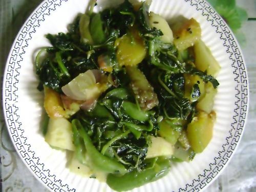 Broccoli With Radishes Broccoli With Radishes picture