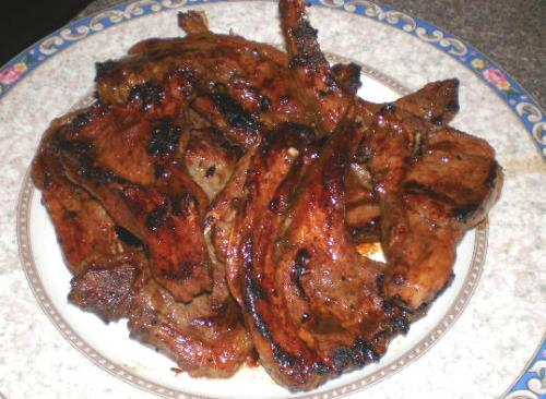 Broiled Lamb Chops Broiled Lamb Chops picture