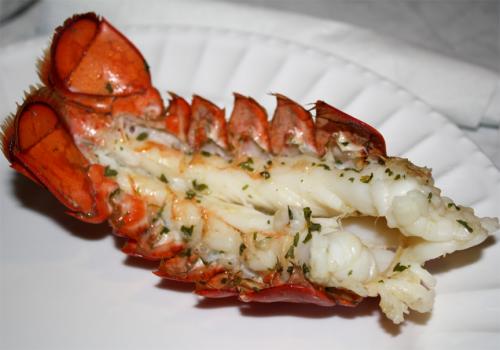 Broiled Lobster Tails Au Gratin Broiled Lobster Tails Au Gratin picture