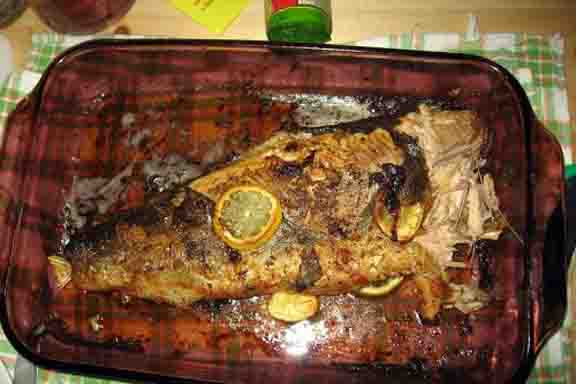 Broiled Salmon or Swordfish Steaks Broiled Salmon or Swordfish Steaks picture