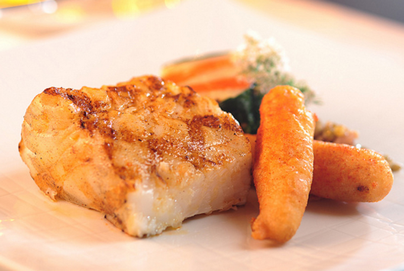 Broiled Bass Steaks Broiled Bass Steaks picture
