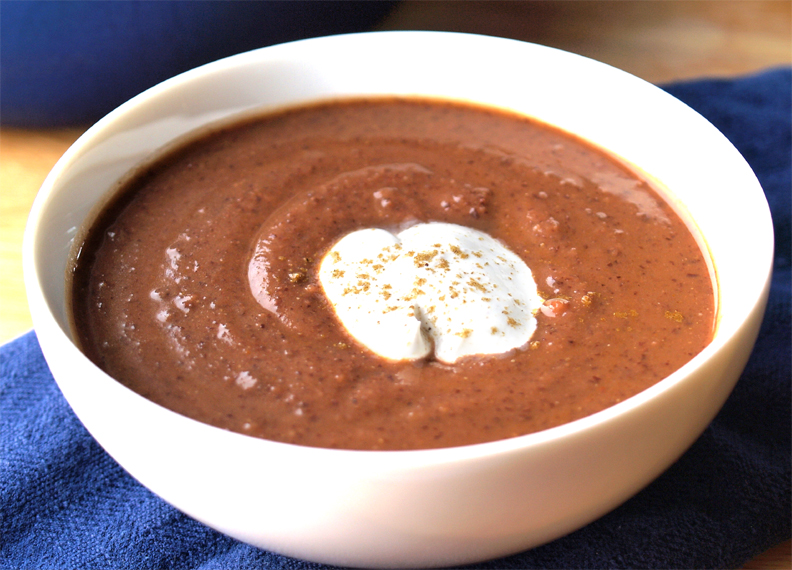 Brown Bean Soup Brown Bean Soup picture