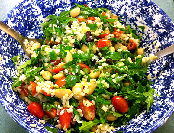 Brown Rice Garden Salad Brown Rice Garden Salad picture