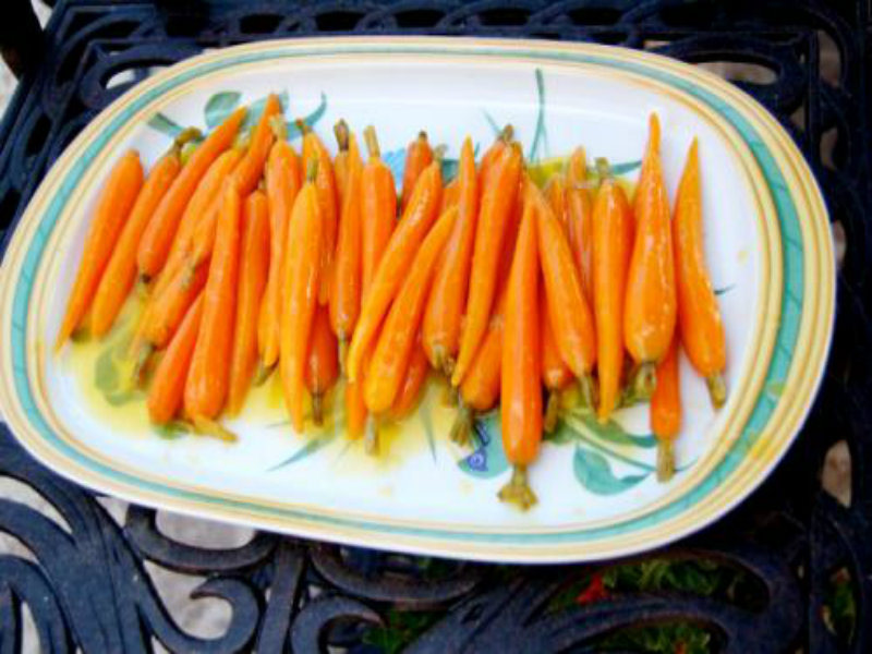 Carrots with Ginger and orange Butter Carrots with Ginger and orange Butter picture