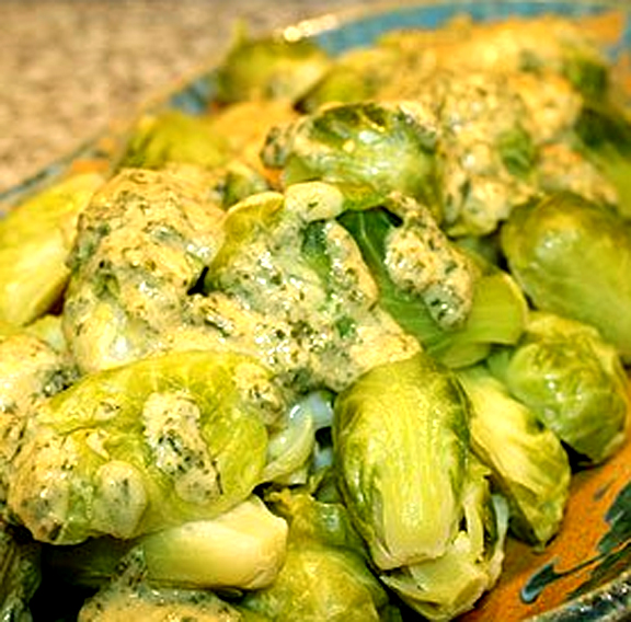 Brussels Sprouts With Mustard Sauce Brussels Sprouts With Mustard Sauce picture