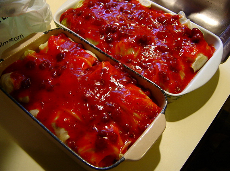 Raisin-Cabbage Rolls Raisin-Cabbage Rolls picture