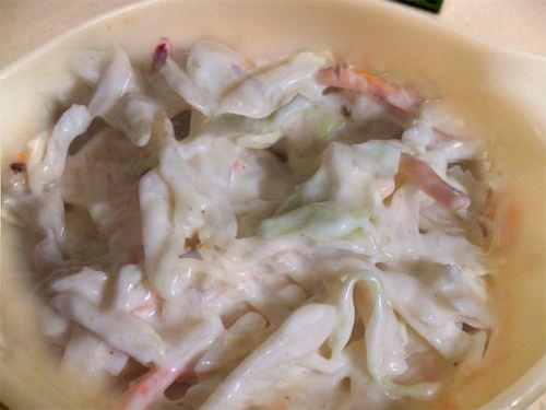 Cabbage Pepper Slaw Cabbage Pepper Slaw picture