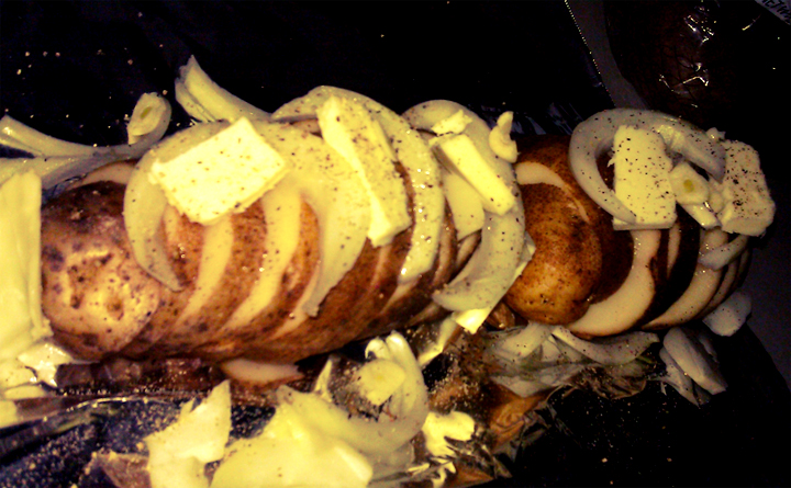 Campfire Potatoes And Onions Campfire Potatoes And Onions picture