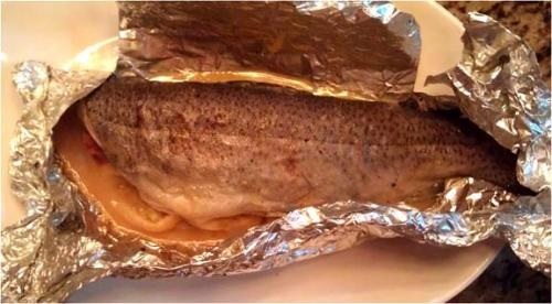 Barbecued Trout Barbecued Trout picture