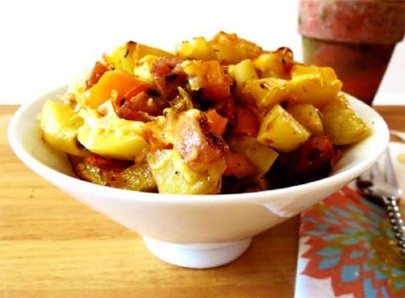 Canadian Bacon-Pineapple Ruffles Canadian Bacon-Pineapple Ruffles picture