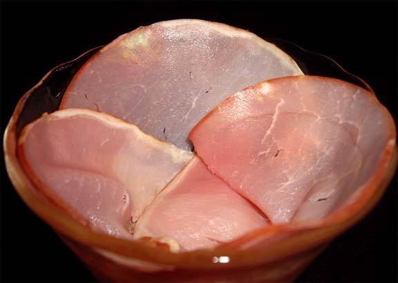 Baked Canadian Bacon Baked Canadian Bacon picture