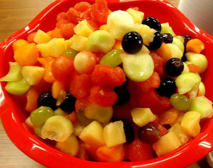 Cantaloupe Salad Cantaloupe Salad picture