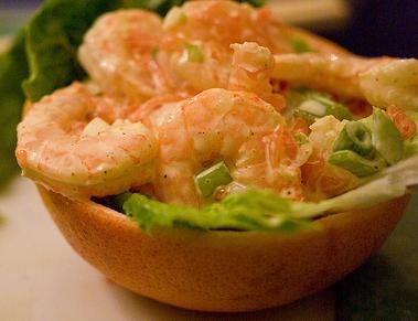 Cantaloupe Shrimp Boats Cantaloupe Shrimp Boats picture