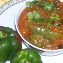 Capsicum Fried Masala Capsicum Fried Masala picture