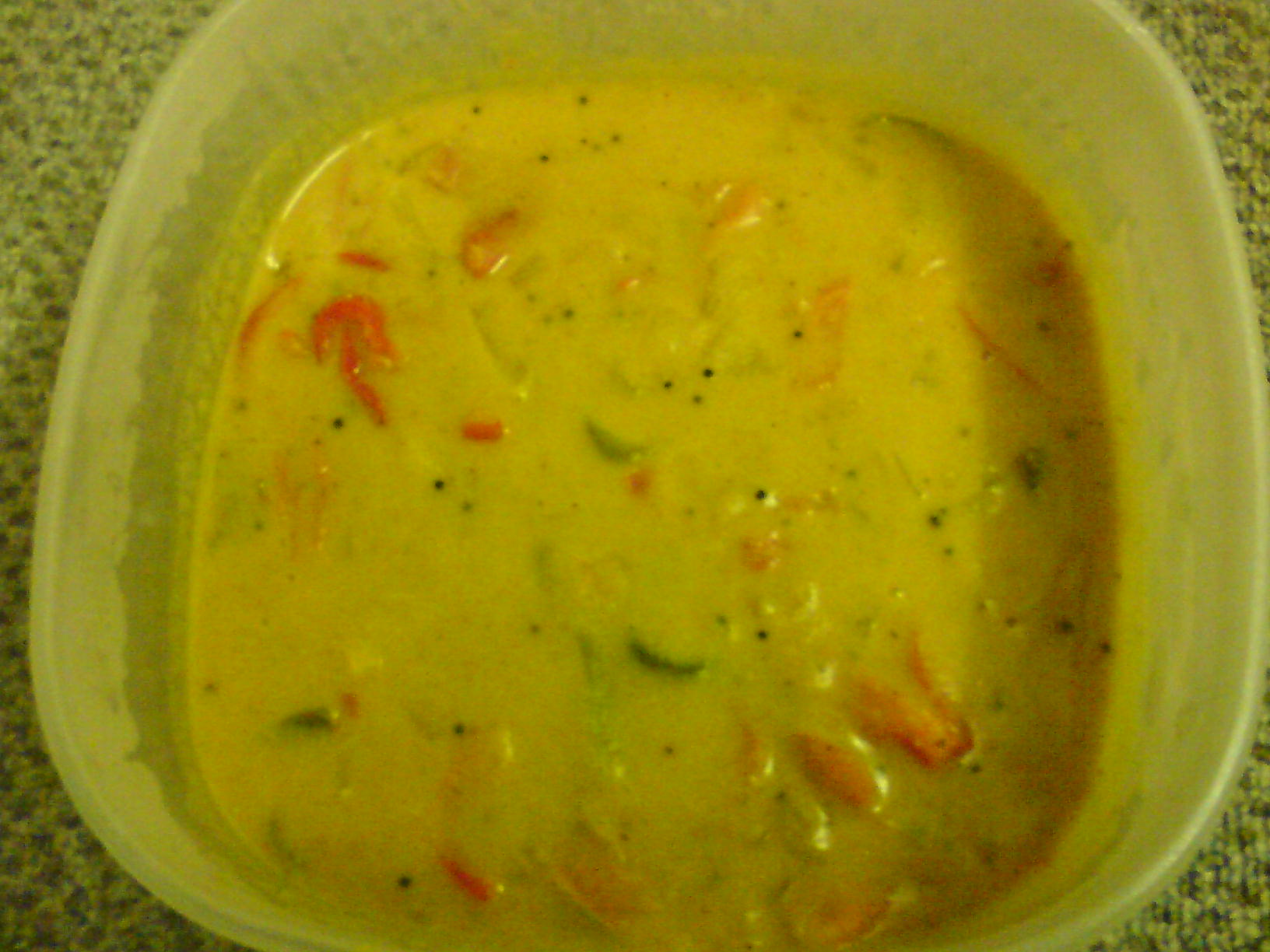 capsicum curry picture