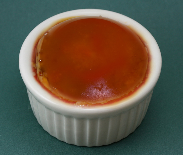 Caramel Custard Cup Caramel Custard Cup picture
