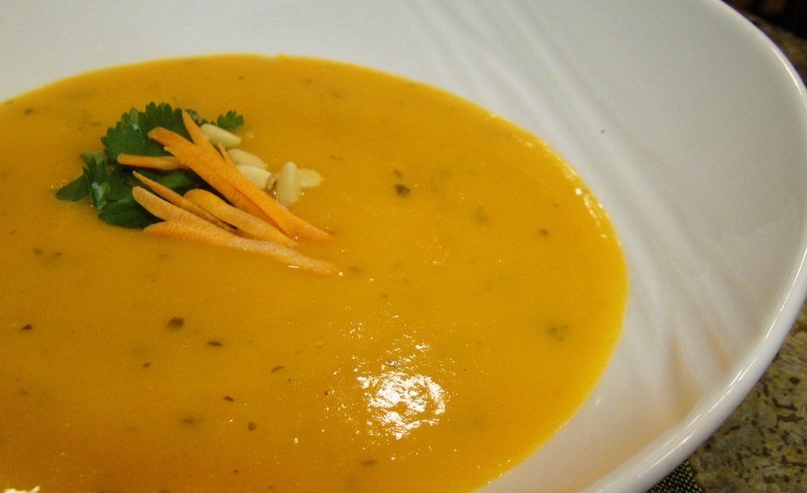 Basic Cream Of Carrot Soup Basic Cream Of Carrot Soup picture