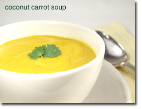 Carrot Coconut Soup Carrot Coconut Soup picture