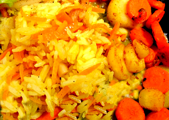 Valencia Rice & Carrots Valencia Rice & Carrots picture