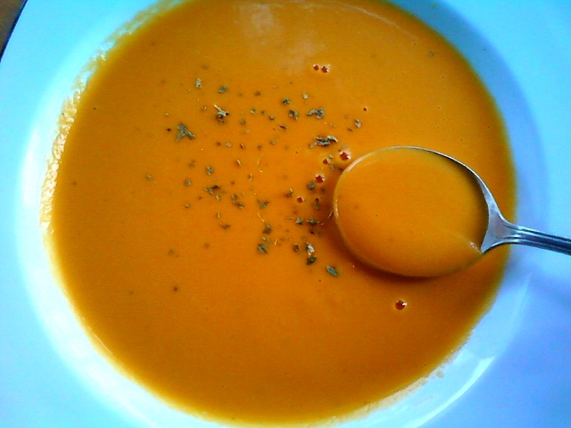 Creamy Carrot Soup Creamy Carrot Soup picture