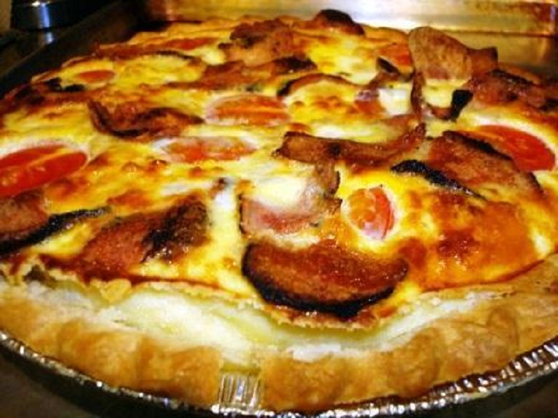 Cheese and Bacon Supper Pie Cheese and Bacon Supper Pie picture