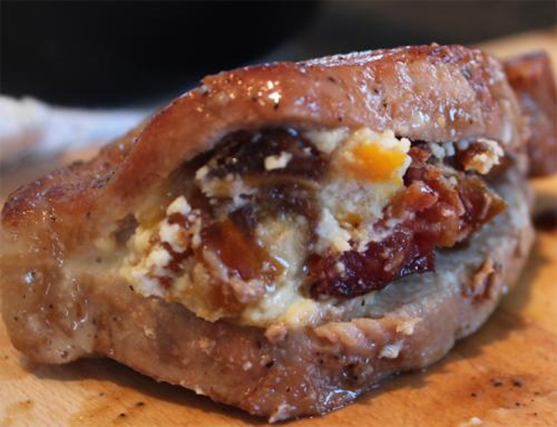 Cheese Stuffed Pork Chops Cheese Stuffed Pork Chops picture