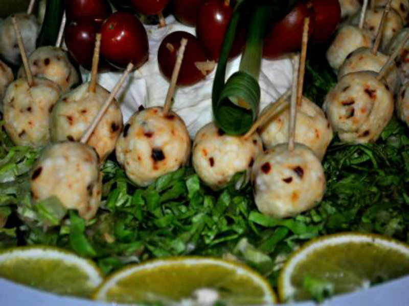 Smoked Turkey Or Chicken Balls Smoked Turkey Or Chicken Balls picture