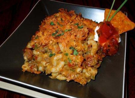 Cheesy Beef Macaroni Cheesy Beef Macaroni picture