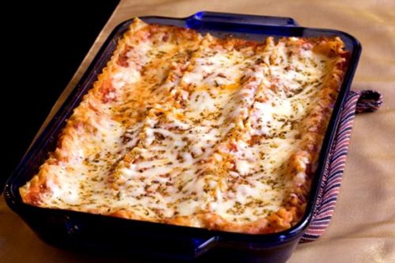 Cheesy Vegetable Lasagna Cheesy Vegetable Lasagna picture