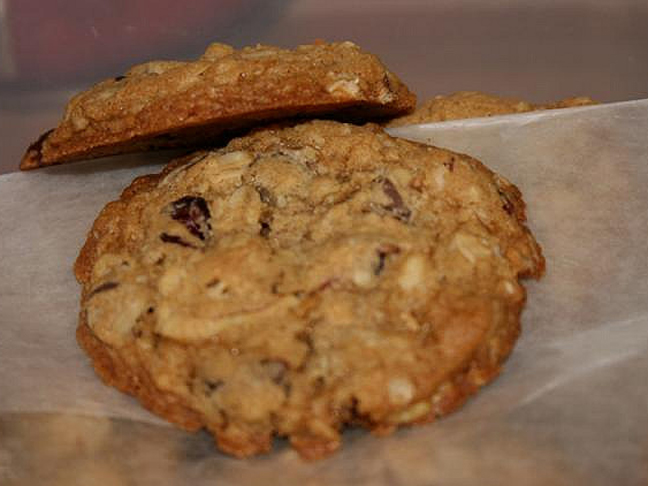 Cherry-Oat Party Cookies Cherry-Oat Party Cookies picture