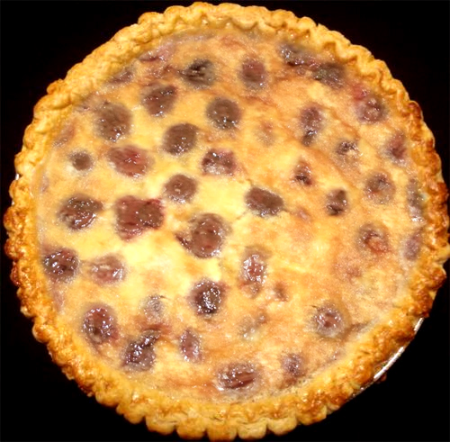 Cherry Custard Pie Cherry Custard Pie picture