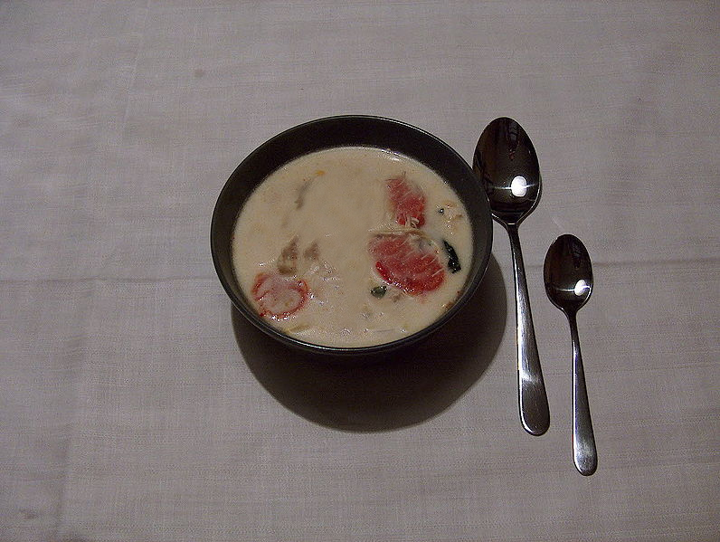 Chicken and Coconut Soup Chicken and Coconut Soup picture