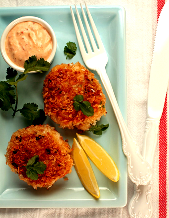 Gold Kist Farms Chicken Cakes With Chipotle Mayonnaise Gold Kist Farms Chicken Cakes With Chipotle Mayonnaise picture