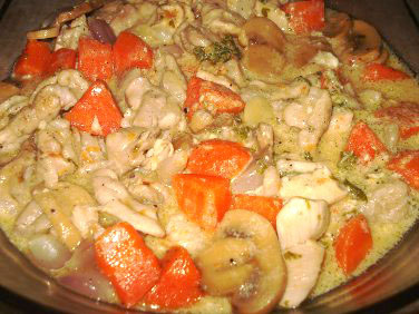 Hungarian Chicken Fricassee Hungarian Chicken Fricassee picture