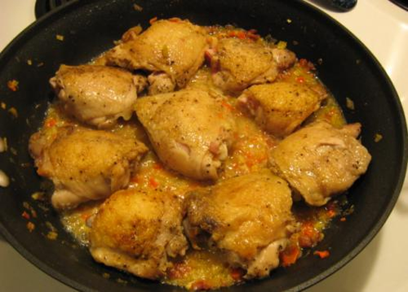Saucy Chicken Fricassee Saucy Chicken Fricassee picture